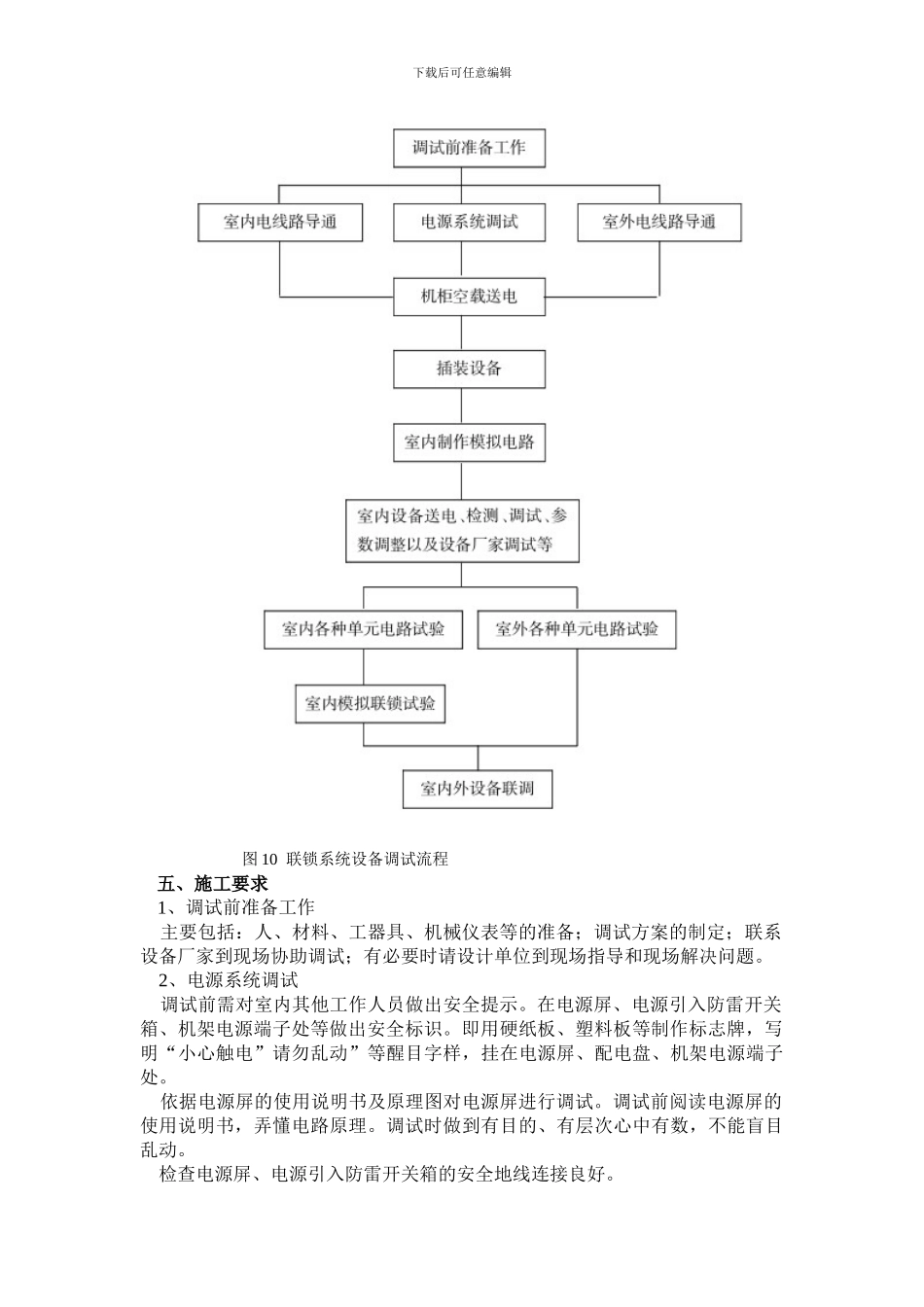 联锁系统设备调试施工作业指导书_第2页