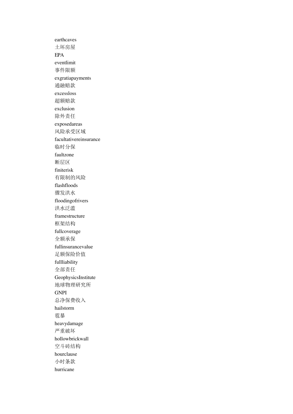 保险英语词汇、句子、文章_第2页