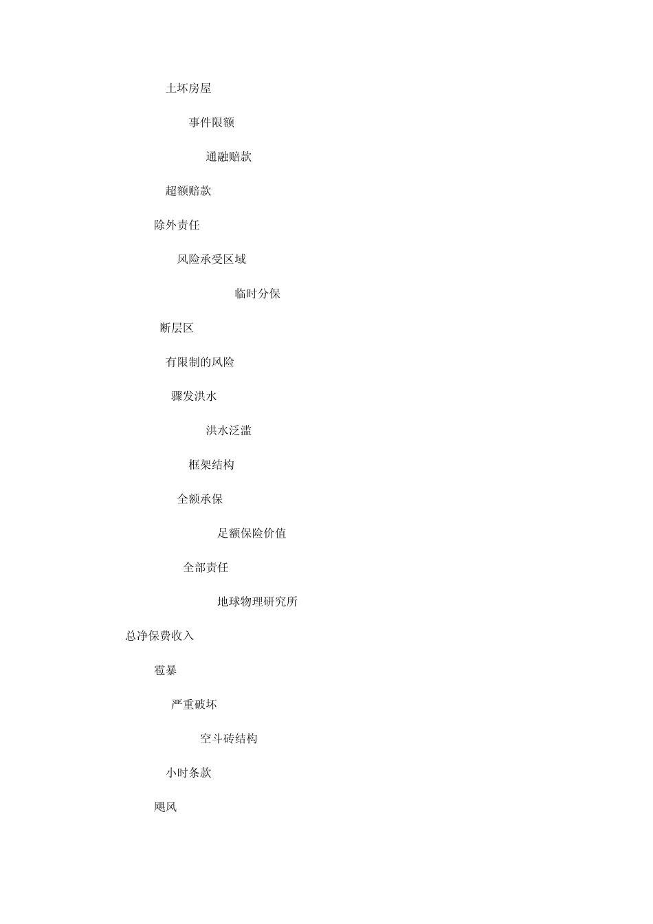 保险英语词汇合集_第2页