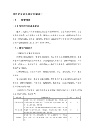 信息安全体系建设方案设计