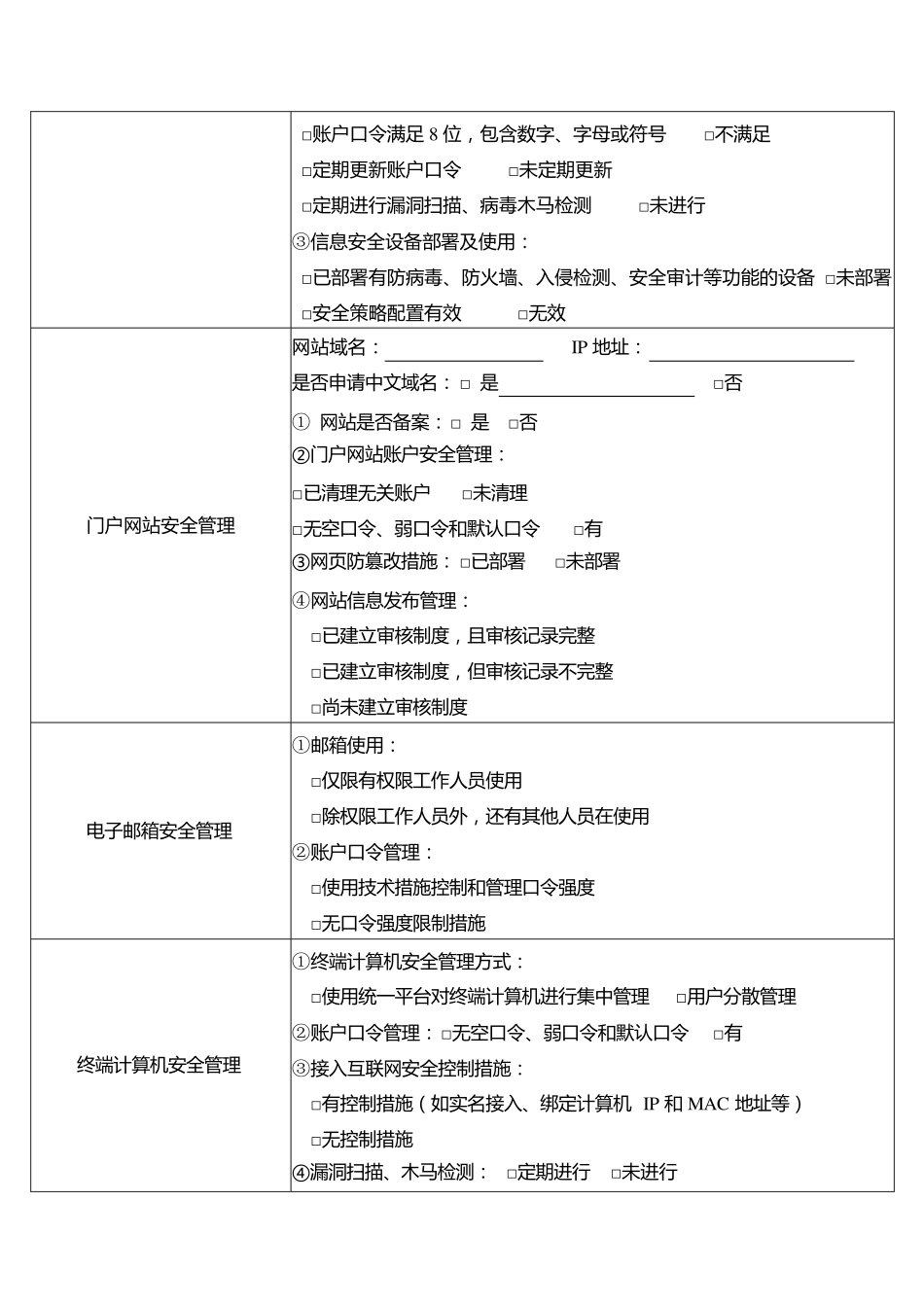 信息安全风险评估检查报告_第3页