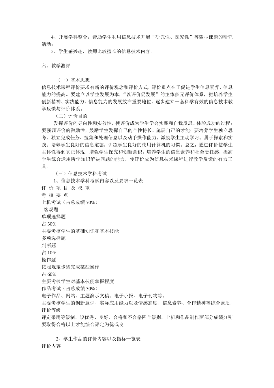 信息技术学科教学常规管理要求_第3页