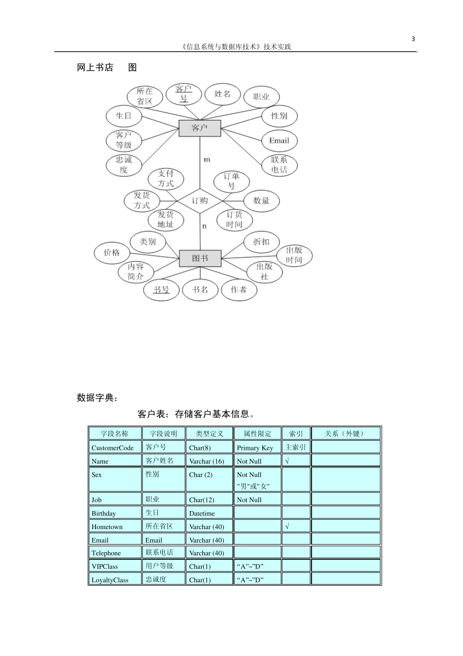 信息系统与数据库技术课程设计报告_第3页