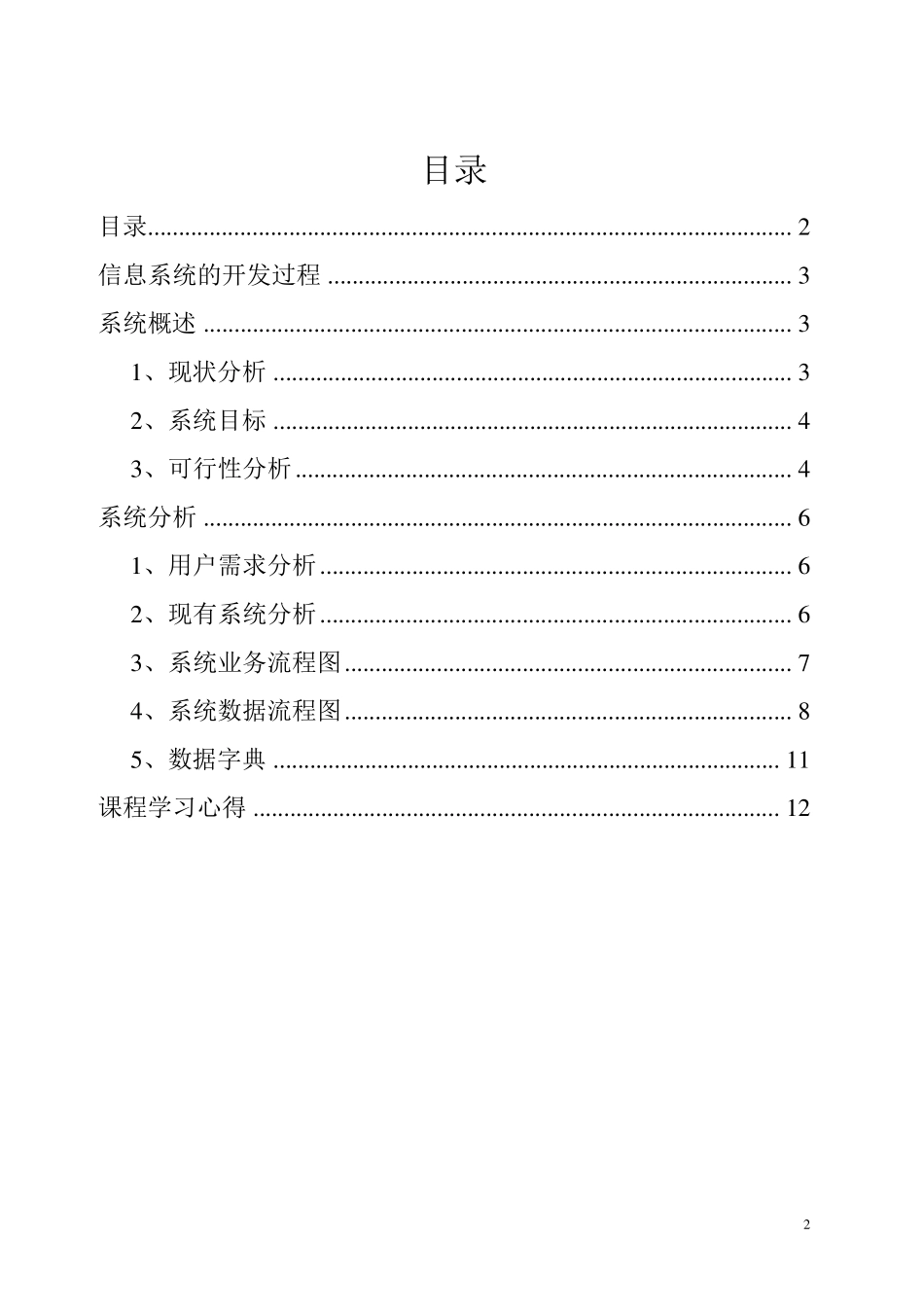 信息系统分析报告_第2页