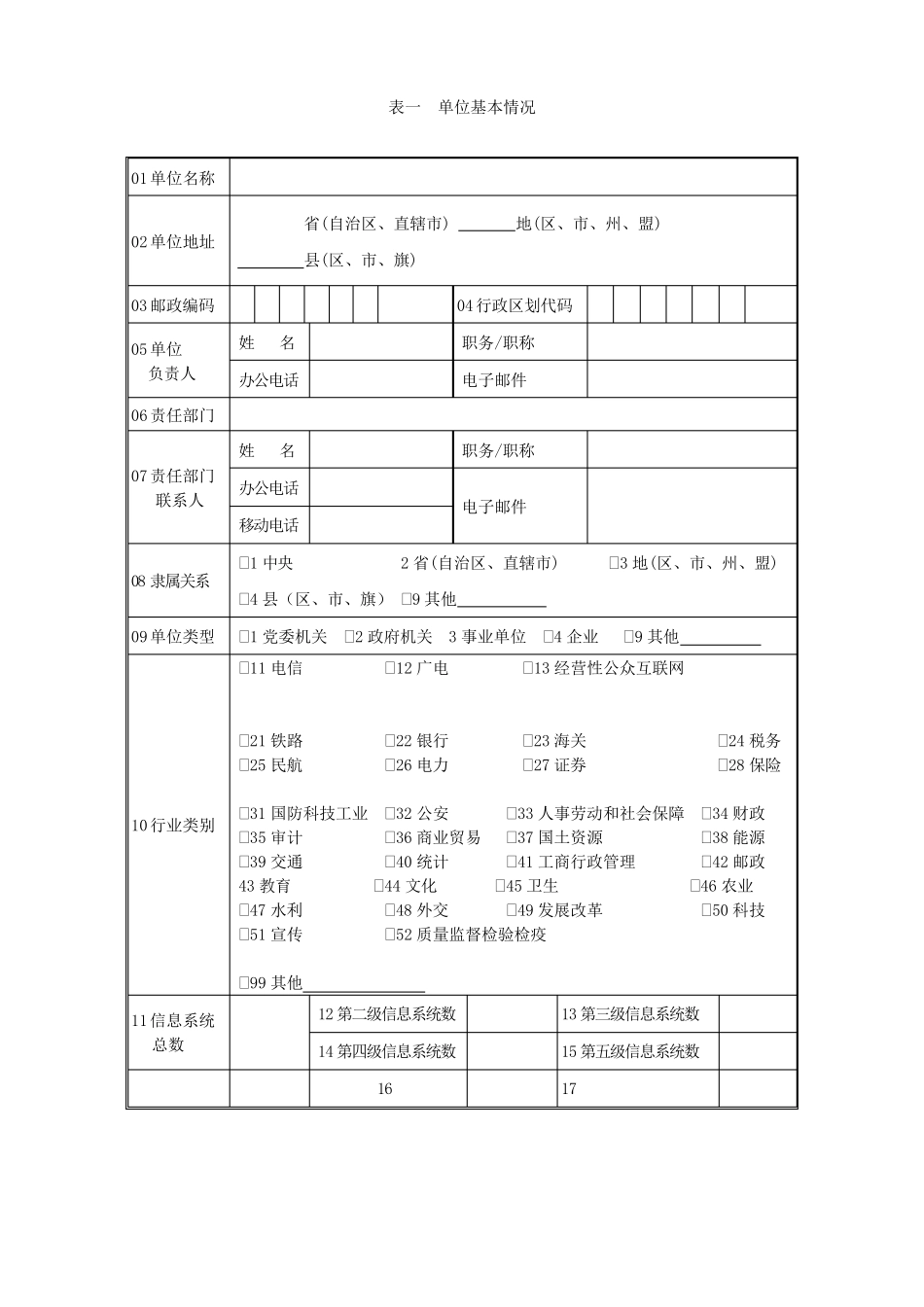 信息系统备案表总表(等保备案)_第3页