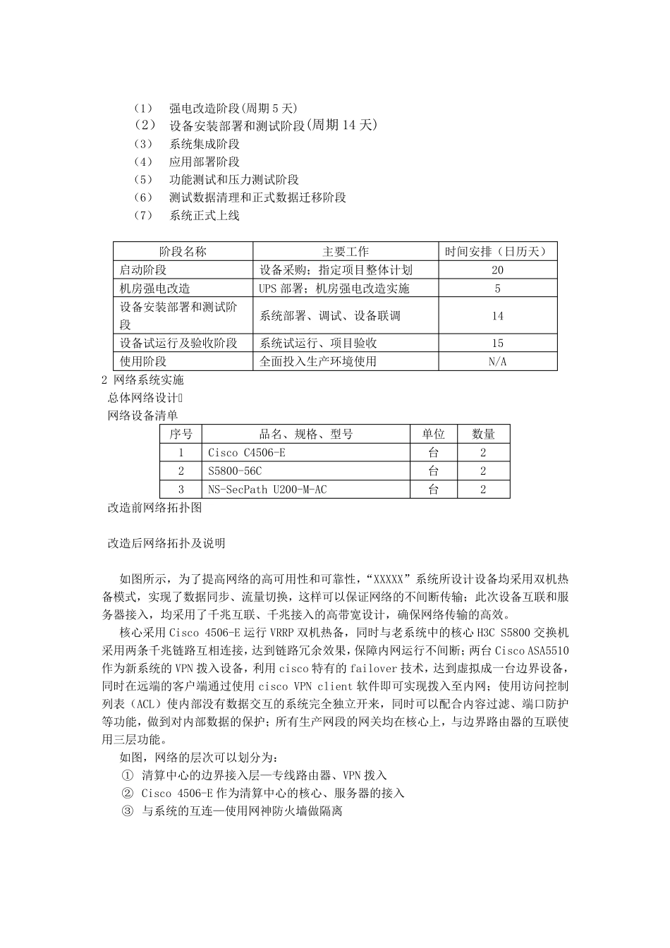 信息系统集成及项目实施方案_第2页