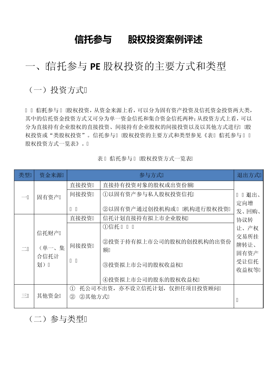 信托PE股权投资案例_第1页