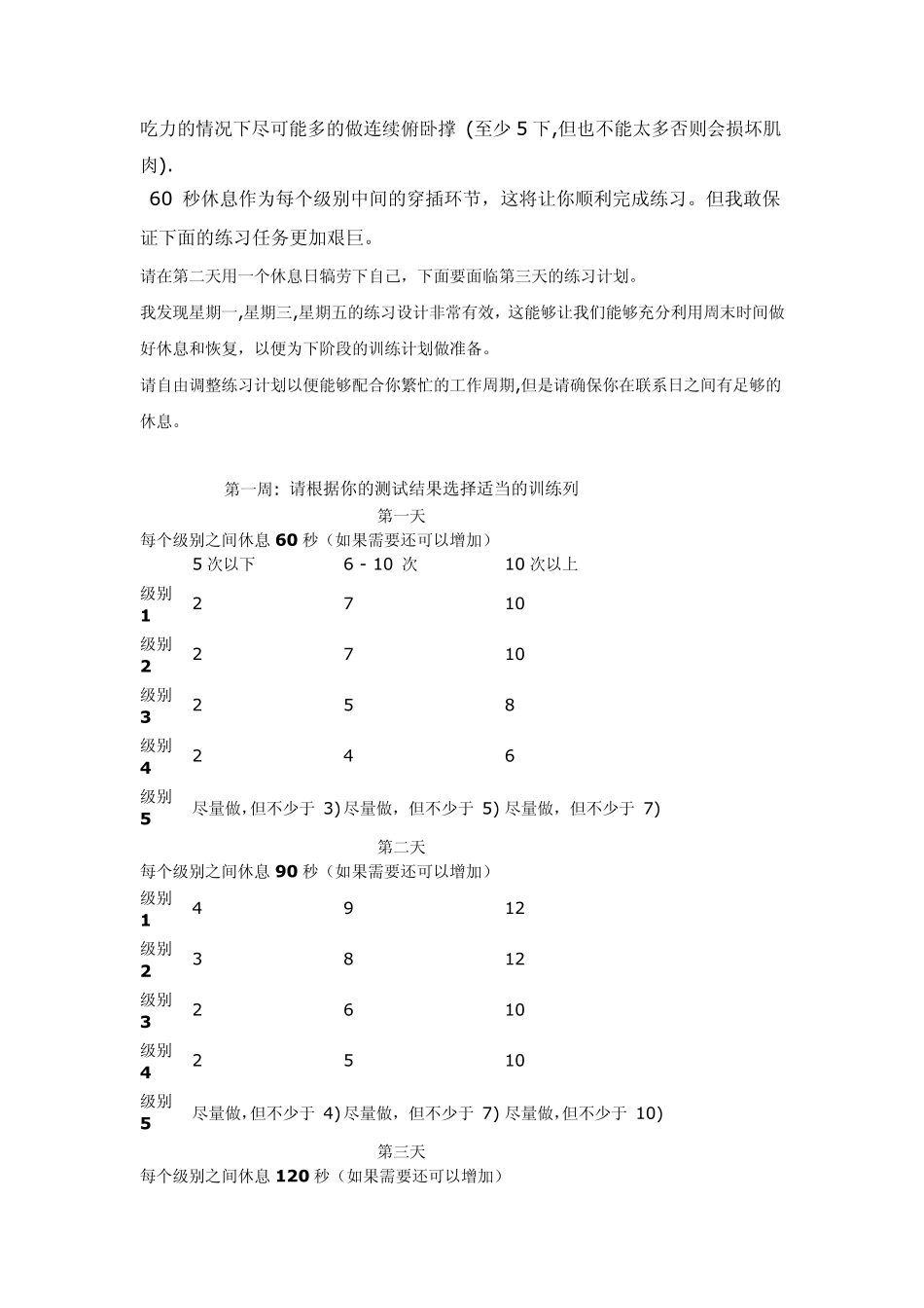 俯卧撑正确做法与6周100计划_第3页