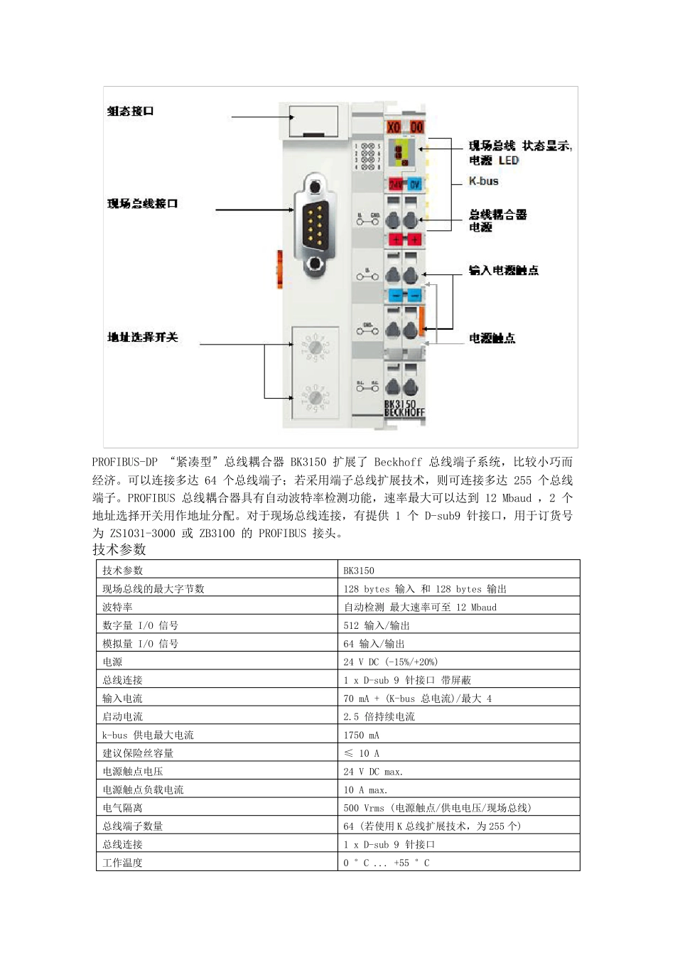 倍福PLC卡件介绍_第3页