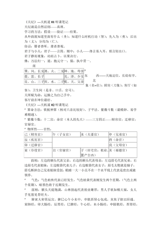 倪海厦《天纪》讲义