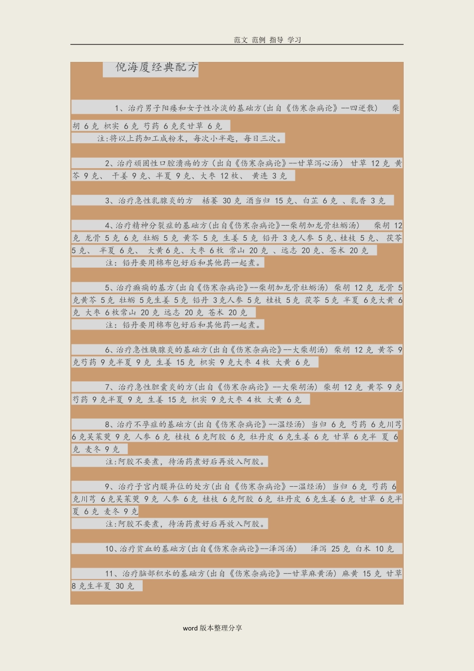 倪海厦经典配方_第1页