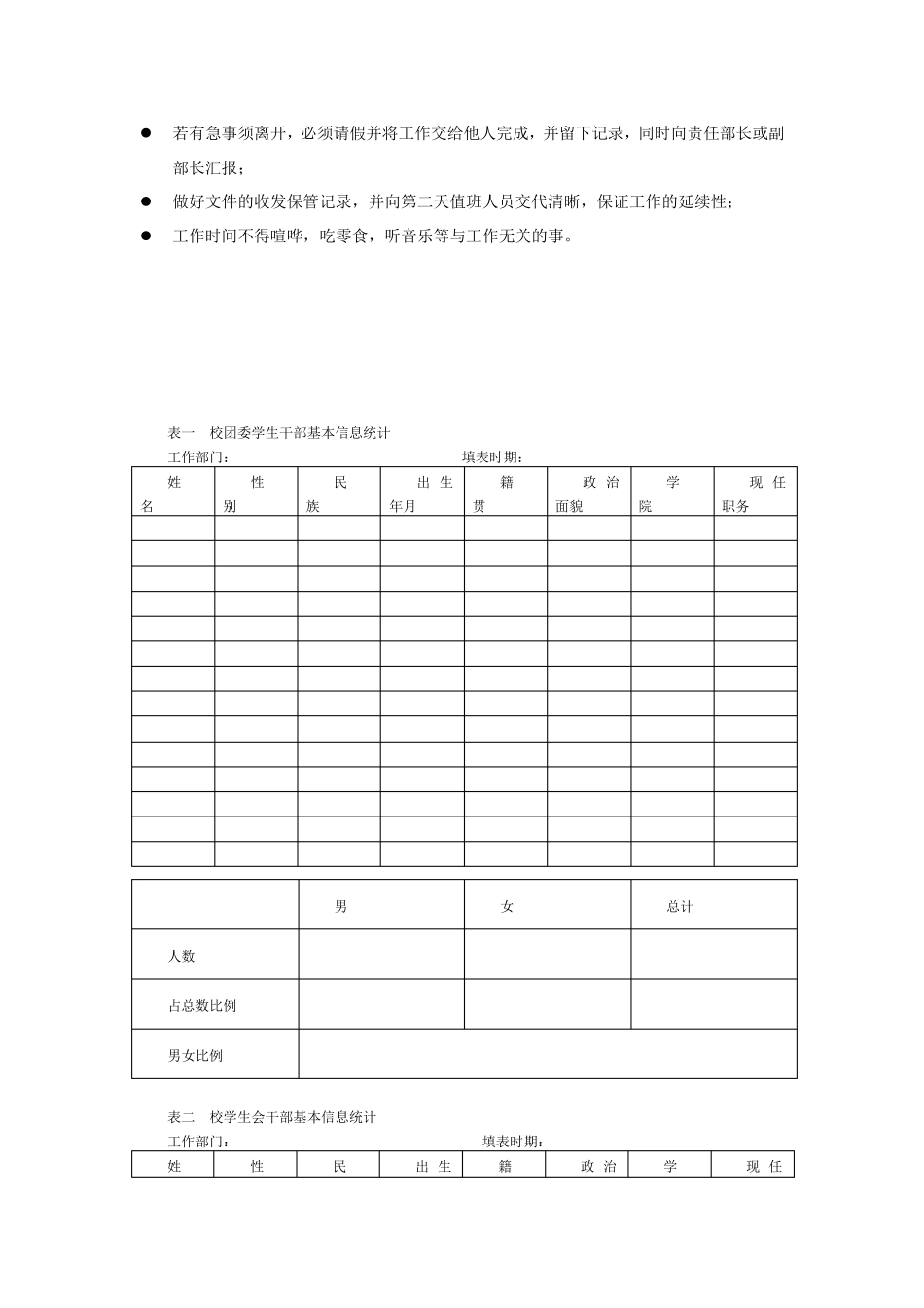值班制度及值班表_第2页