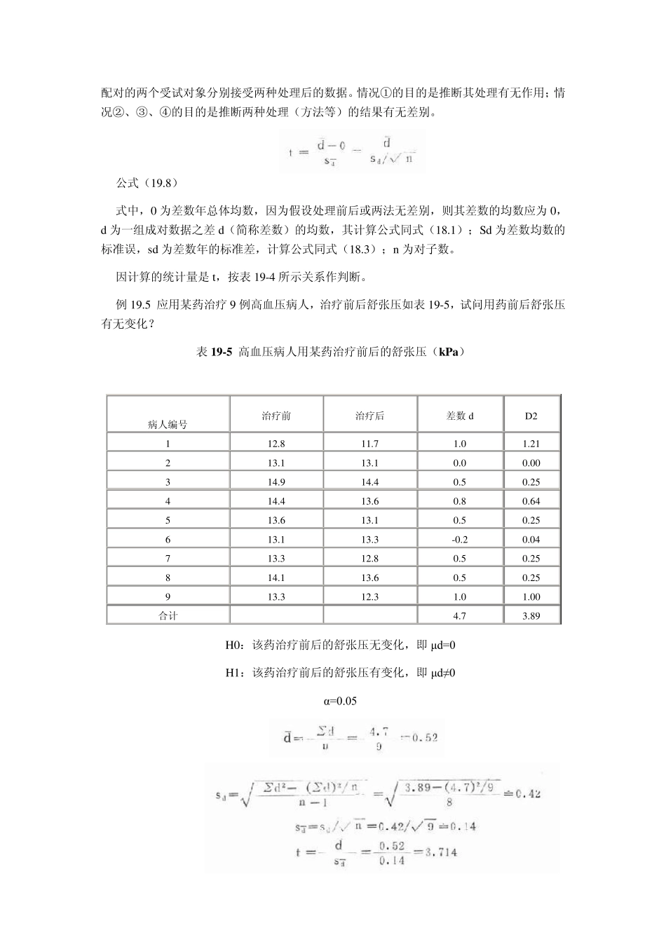 假设检验的应用条件归纳总结_第3页