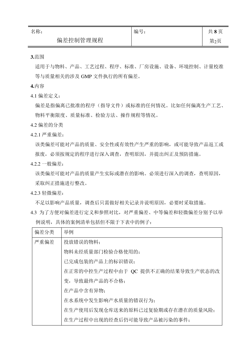 偏差控制管理规程_第2页