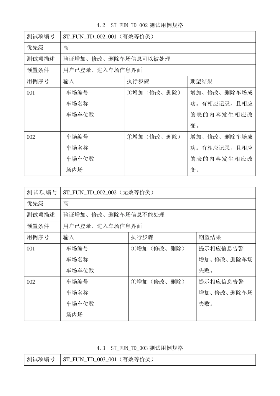 停车场管理系统测试用例设计报告草稿_第3页