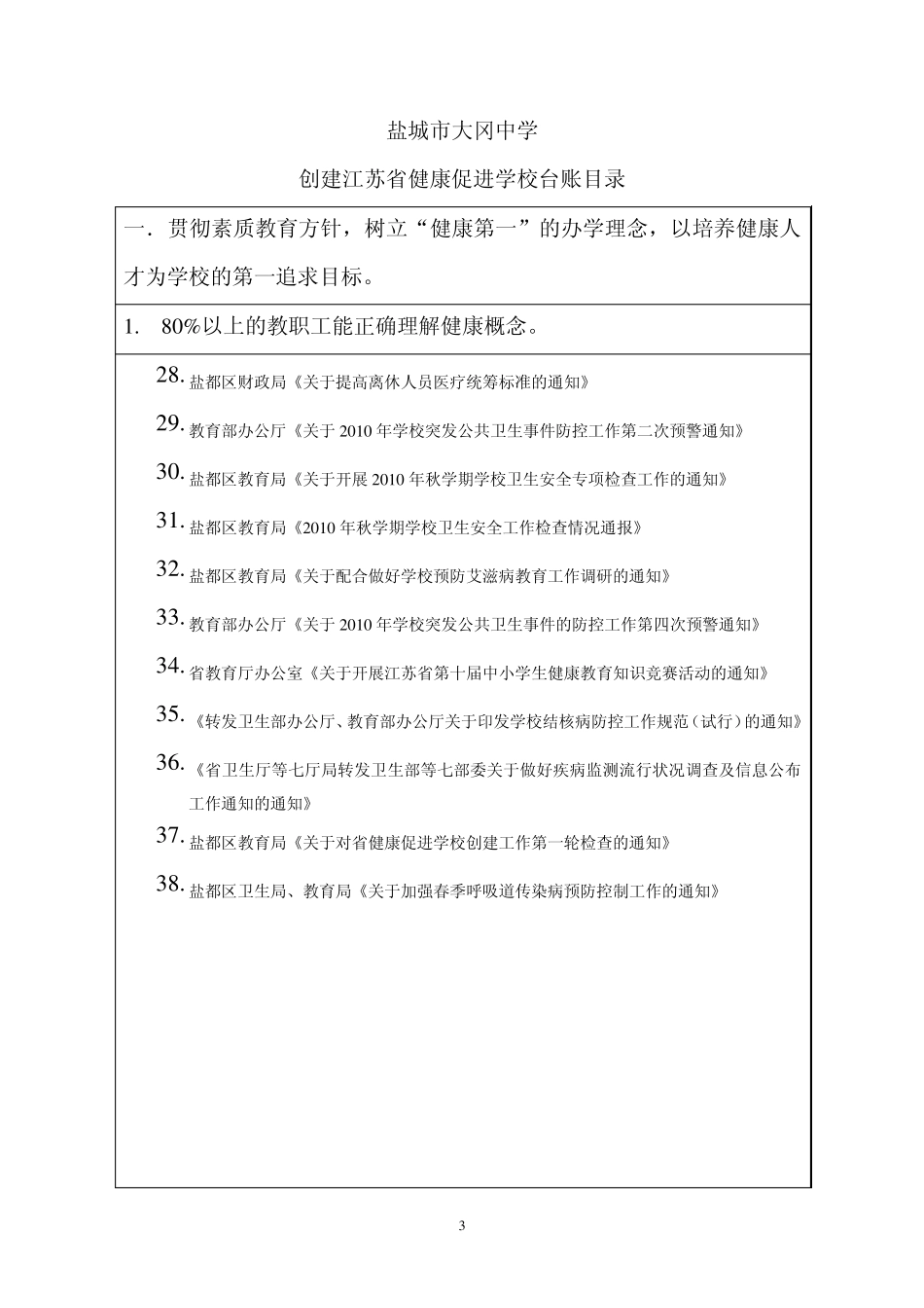 健康促进校台账目录_第3页
