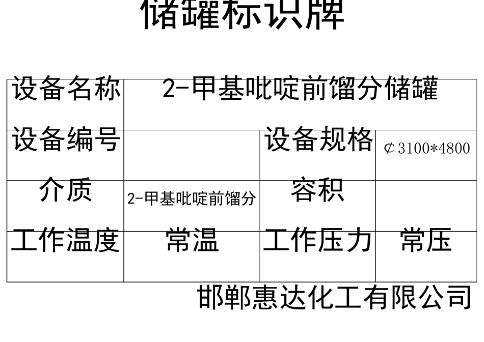储罐设备标识牌_第2页