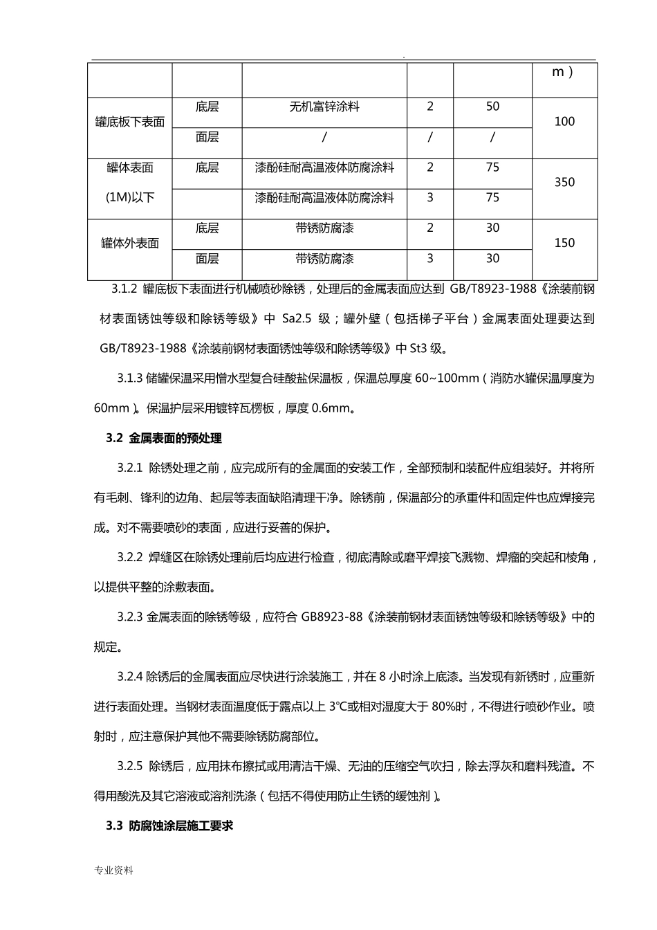 储罐防腐保温施工方案_第2页