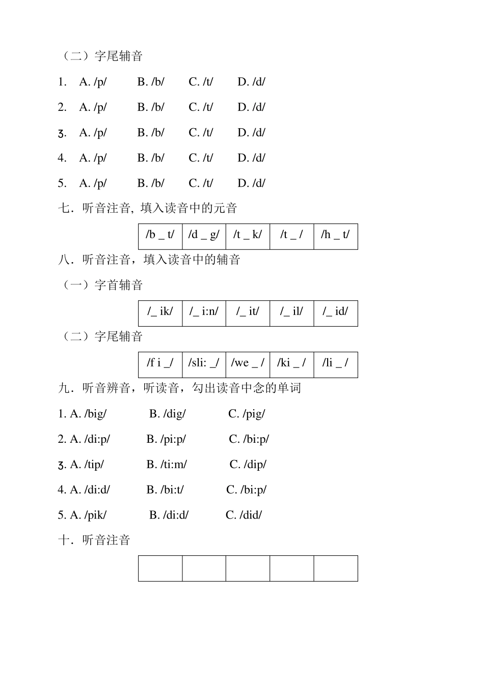 傻瓜音标(完全版)_第3页