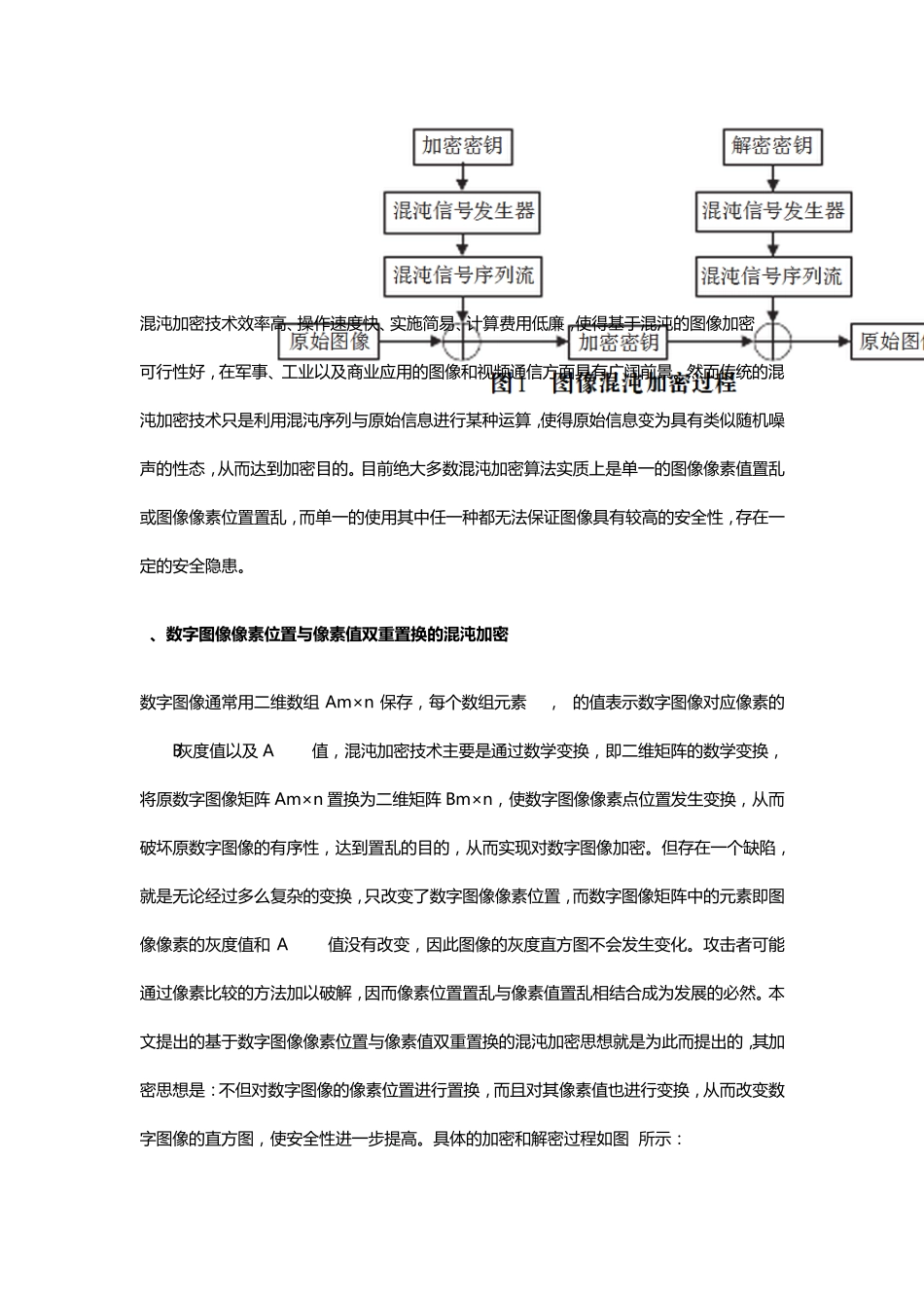 像素值双重置换与像素位置的混沌加密算法_第2页