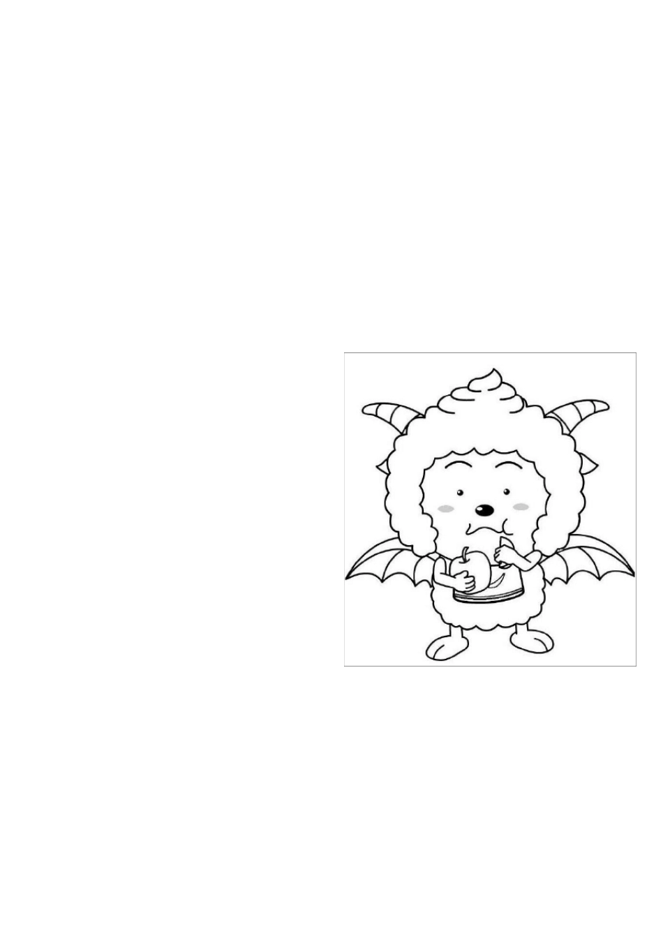 儿童填色画50张_第1页