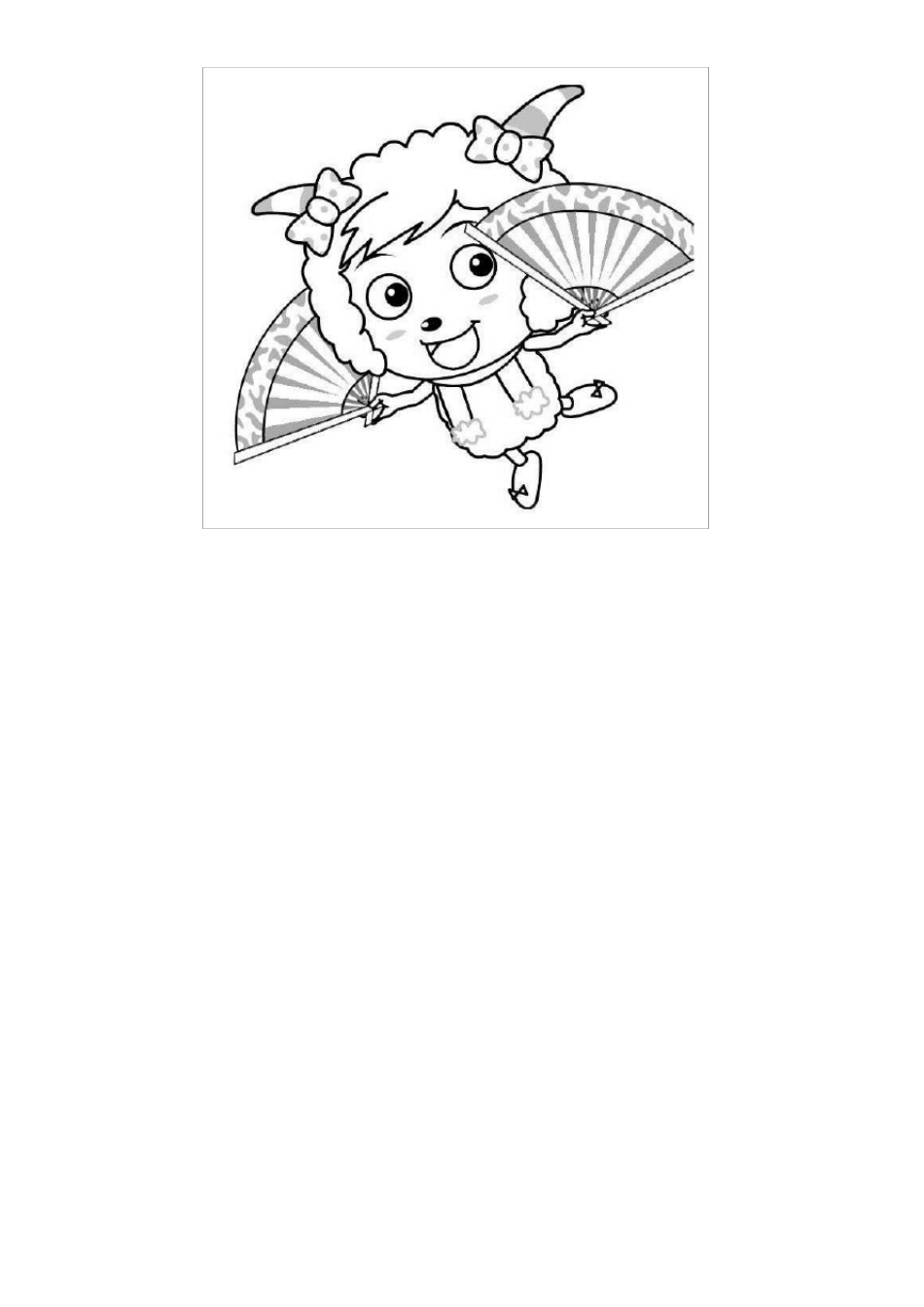 儿童填色画50张_第2页