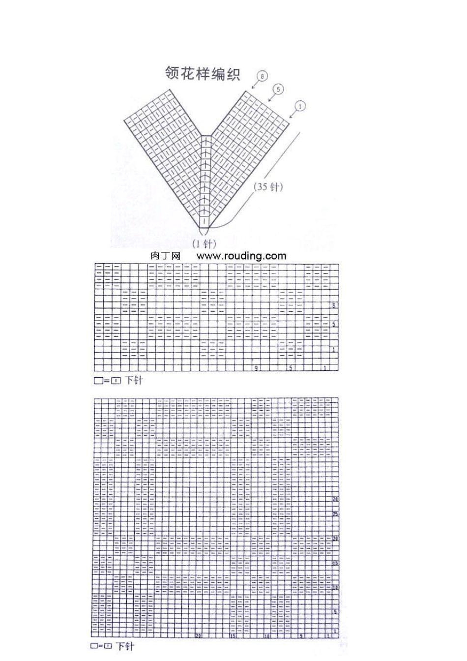 儿童毛衣图片花样编织图解4款_第2页