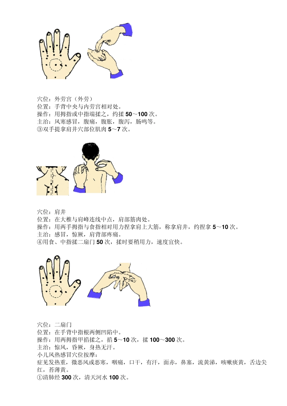 儿童经络图解_第3页
