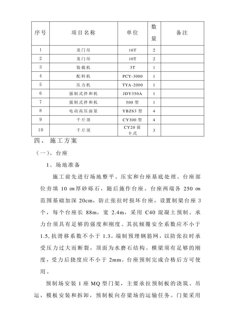 先张法预制空心板梁施工方案_第2页