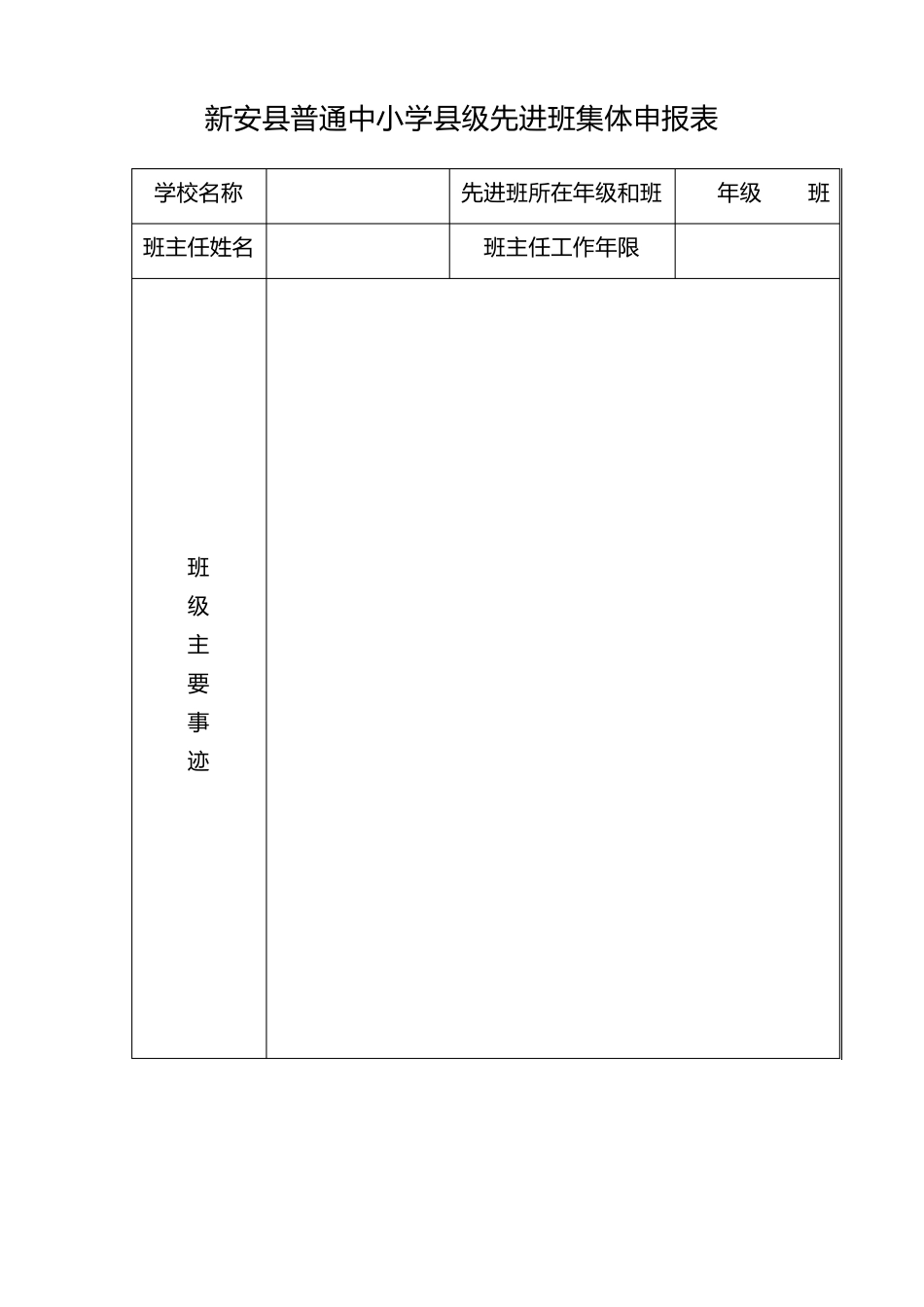 先进班集体申报表_第3页