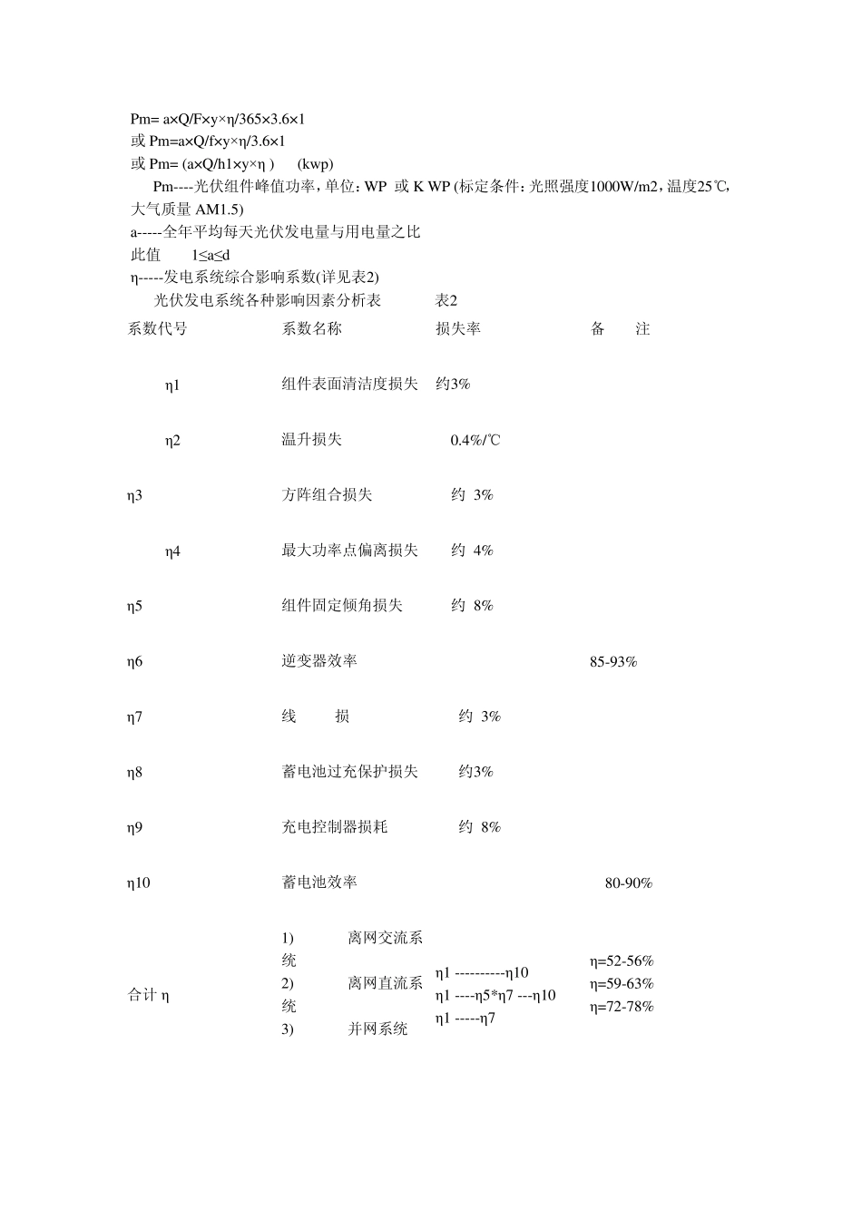 光伏一些计算_第3页