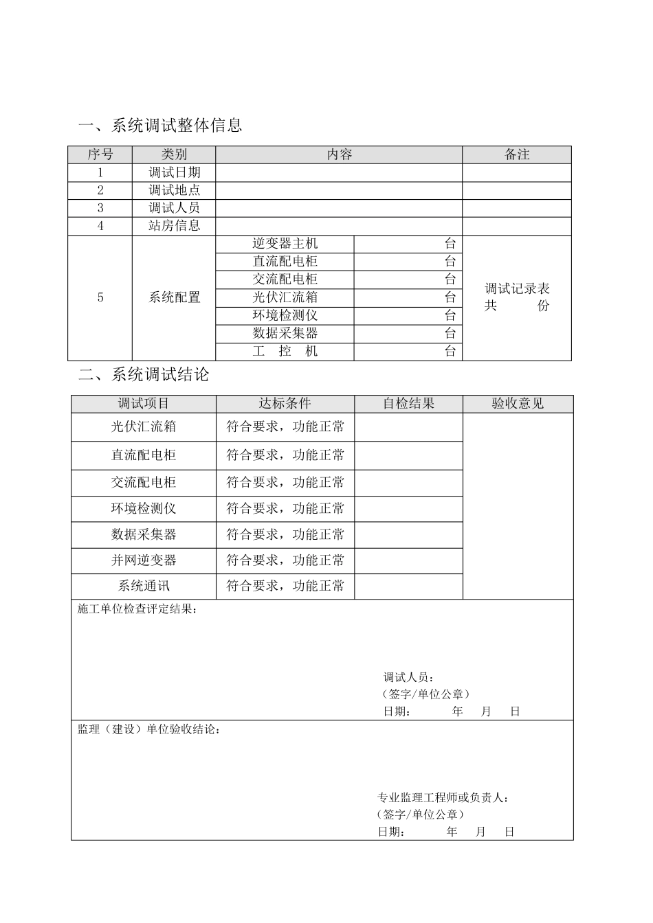 光伏并网逆变器调试报告(正式版)_第2页