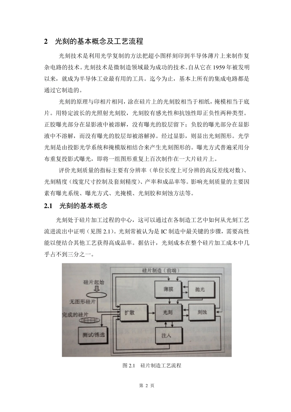 光刻技术的发展与应用_第2页