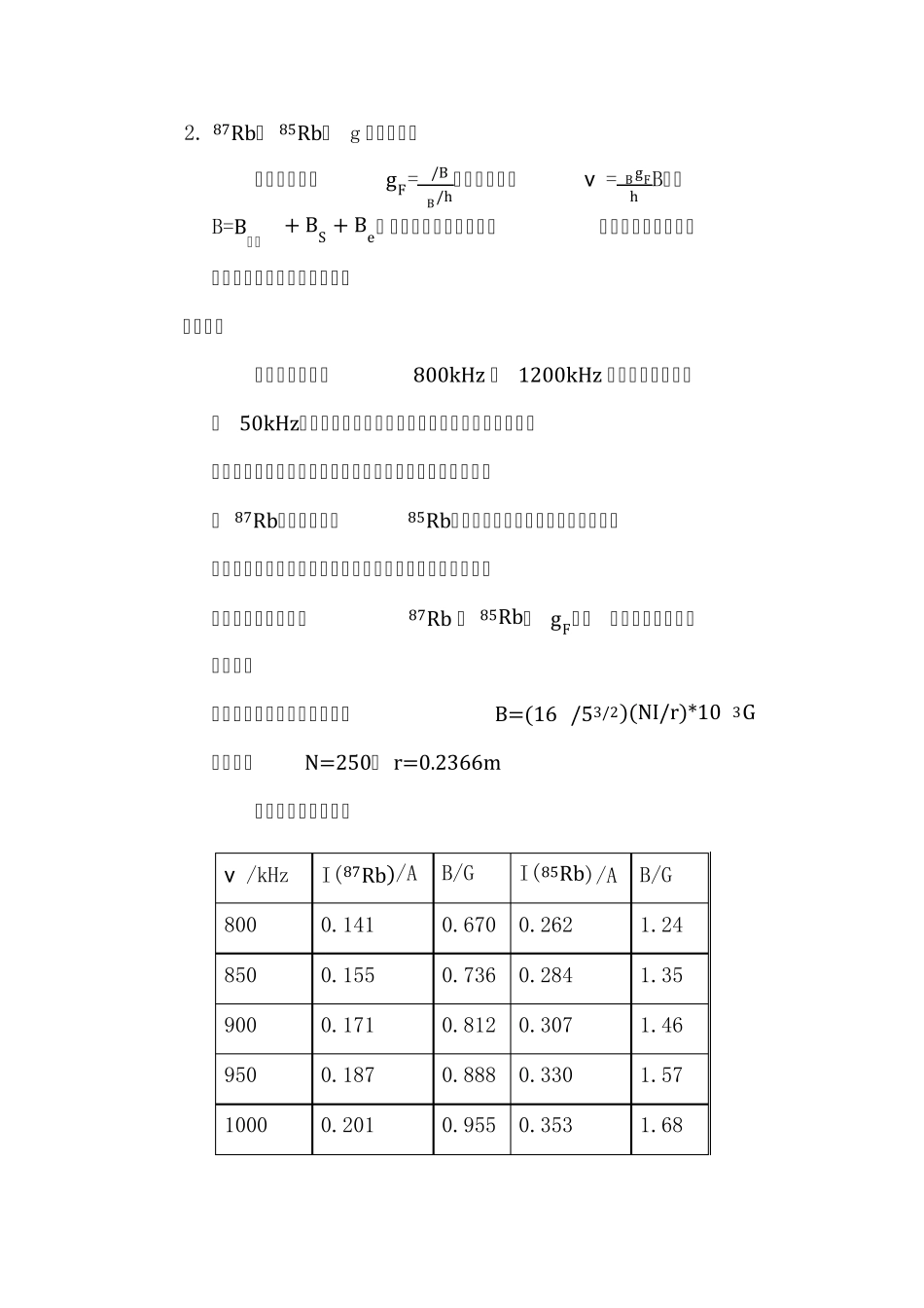 光泵磁共振实验报告_第3页