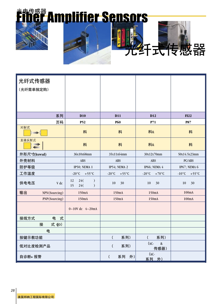 光电传感器选型指南_第1页