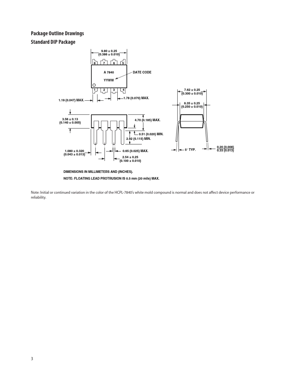 光电隔离传感器HCPLA7840_第3页