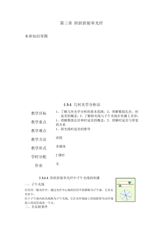 光纤光学第三章