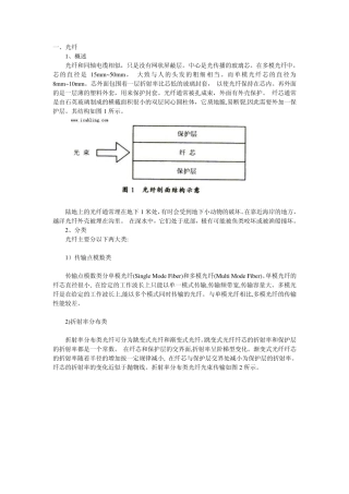 光纤光缆基本知识