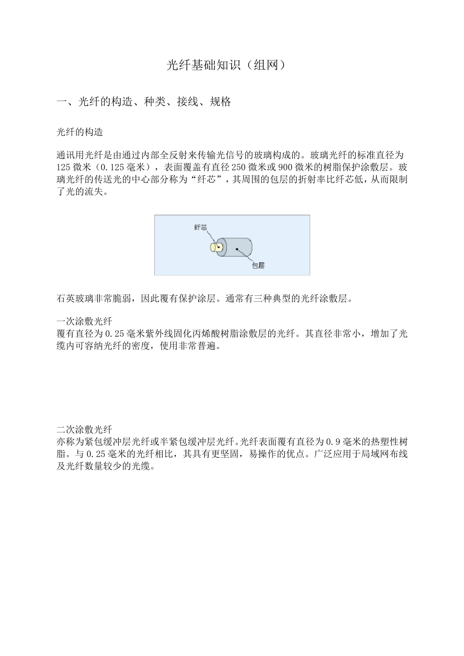 光纤基础知识_第1页