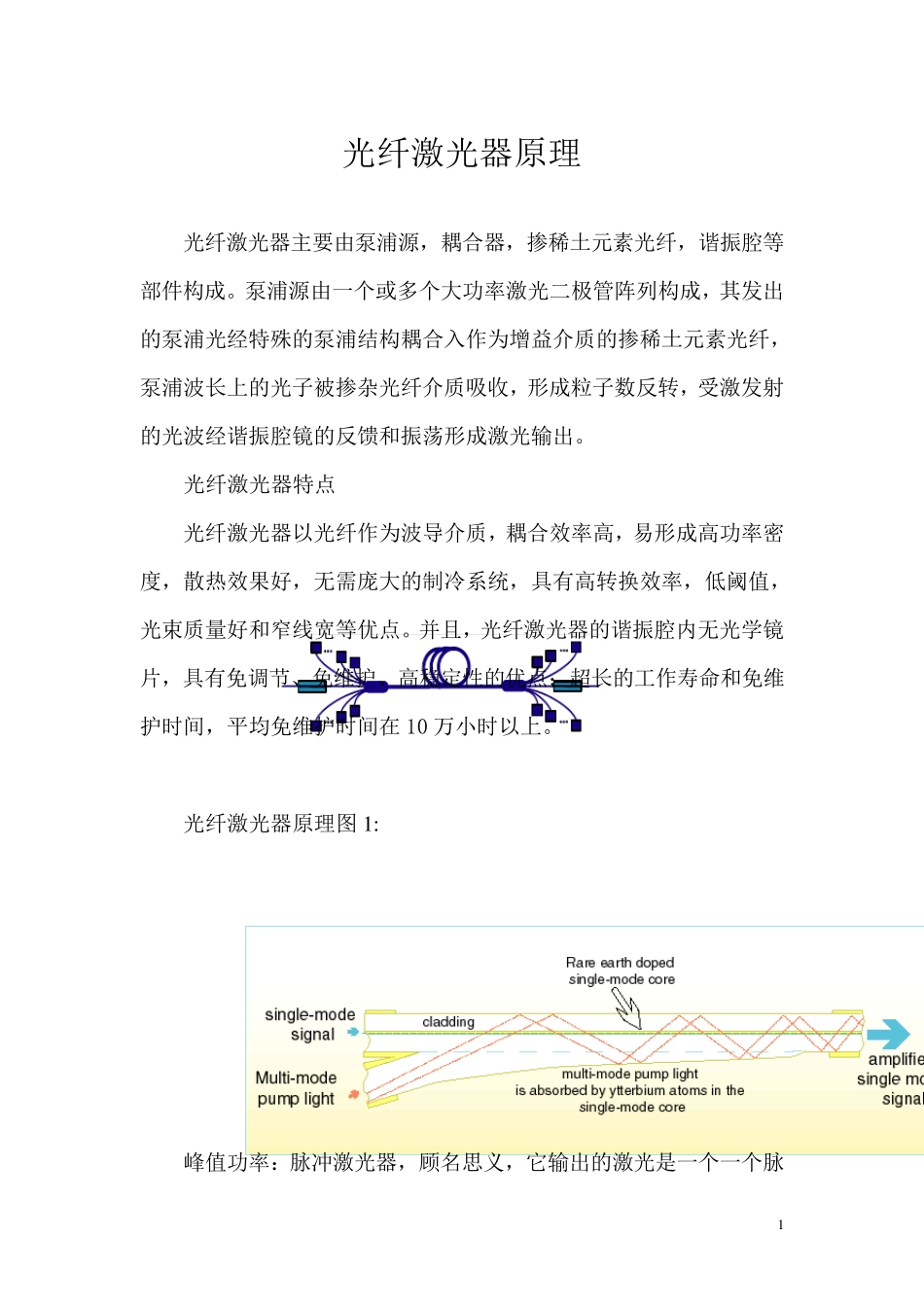 光纤激光器原理_第1页