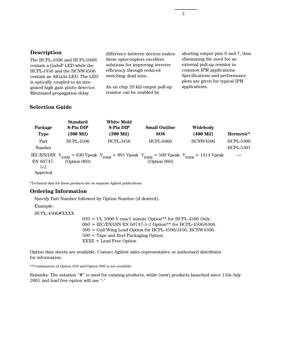 光耦a4506参考资料_第2页