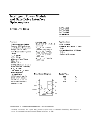 光耦a4506参考资料