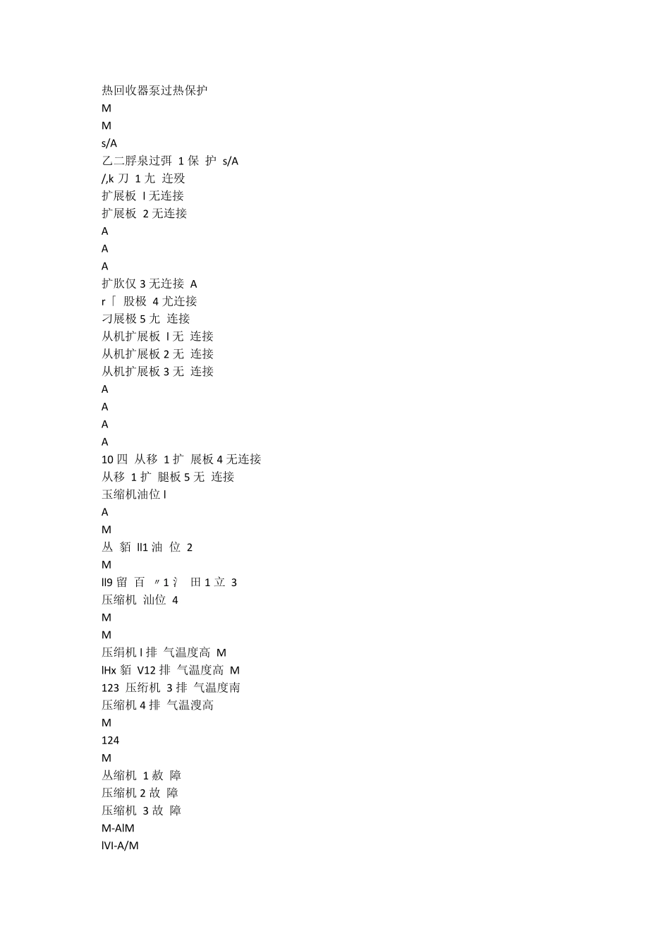 克莱门特W3000故障代码_第2页