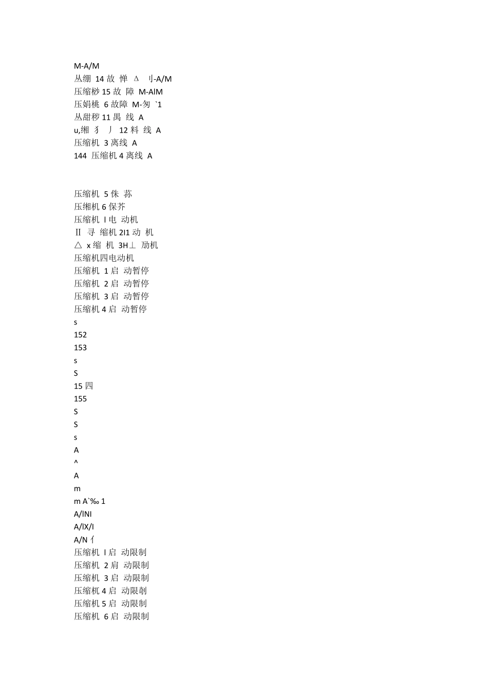 克莱门特W3000故障代码_第3页
