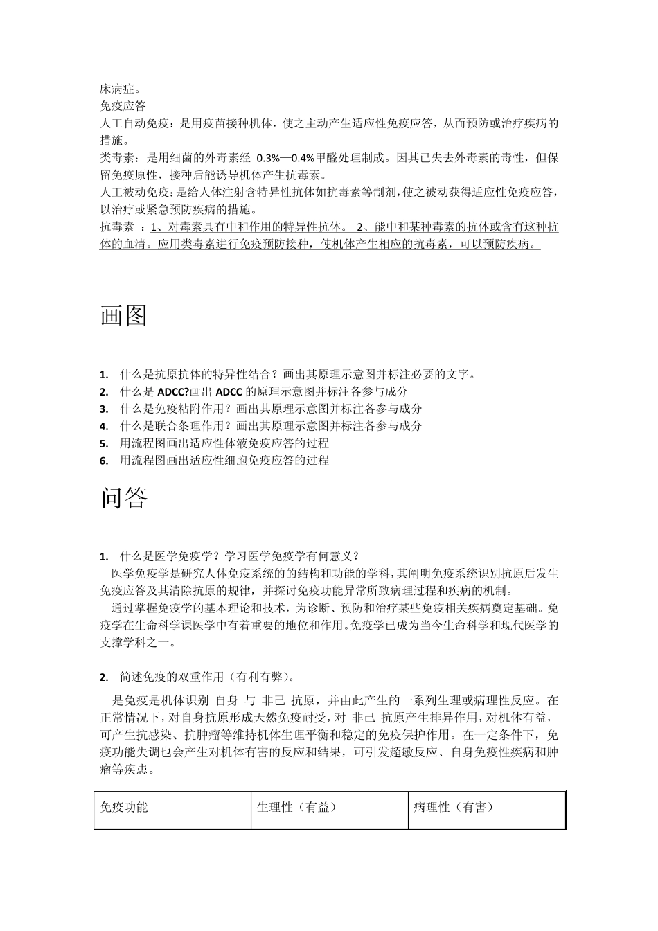 免疫名词解释简答题_第3页