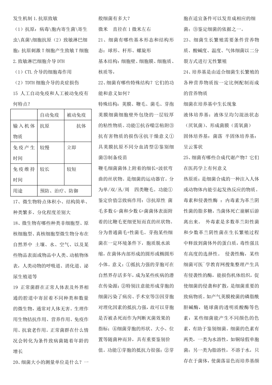 免疫学基础与病原生物学重点_第3页
