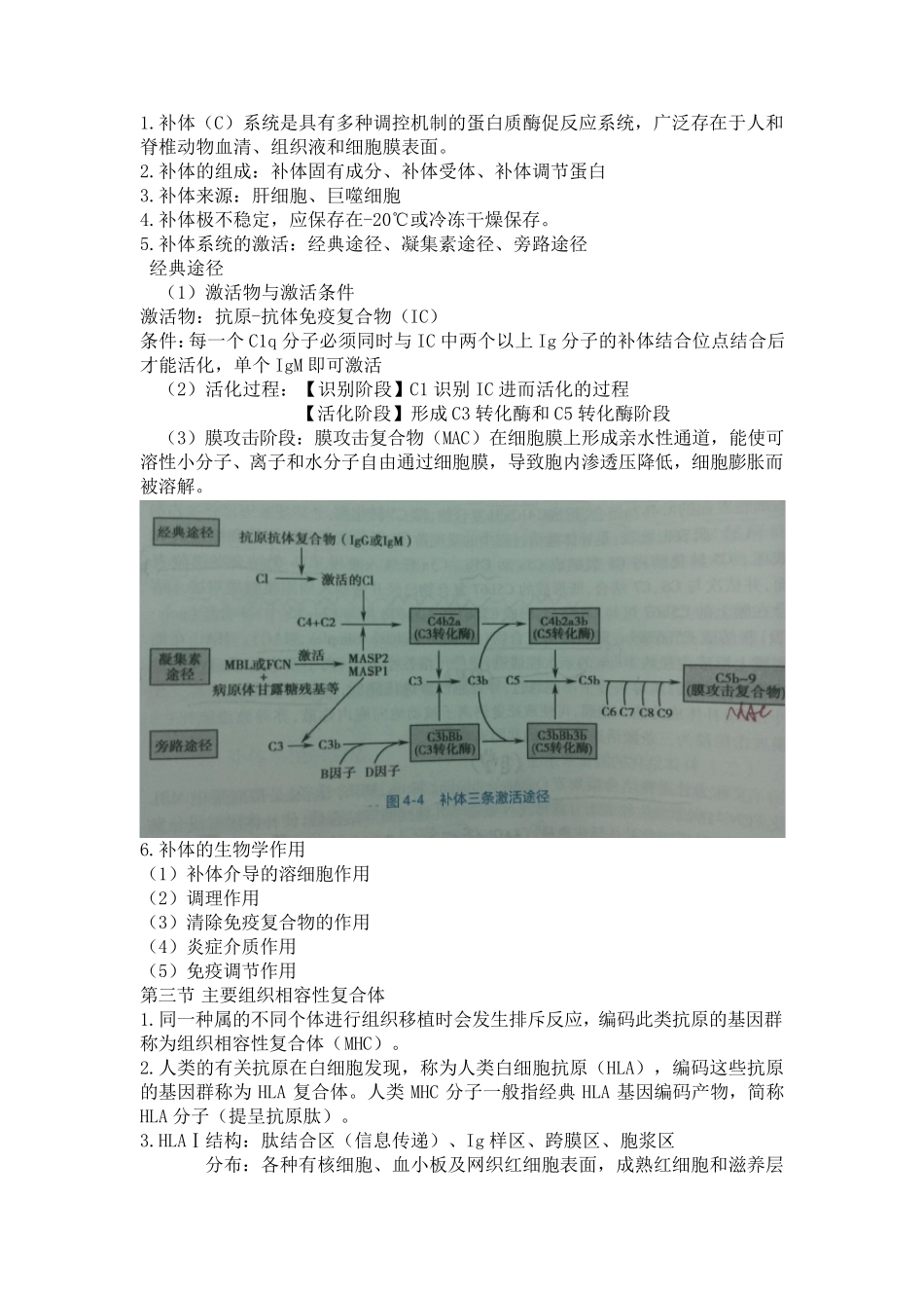 免疫学基础与病原生物学重点总结_第1页