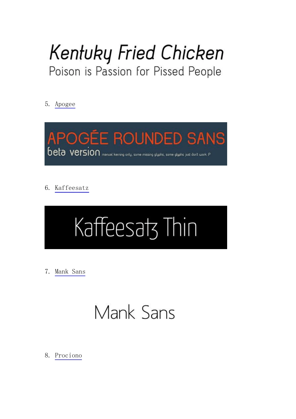 免费下载30种美观的英文字体_第2页