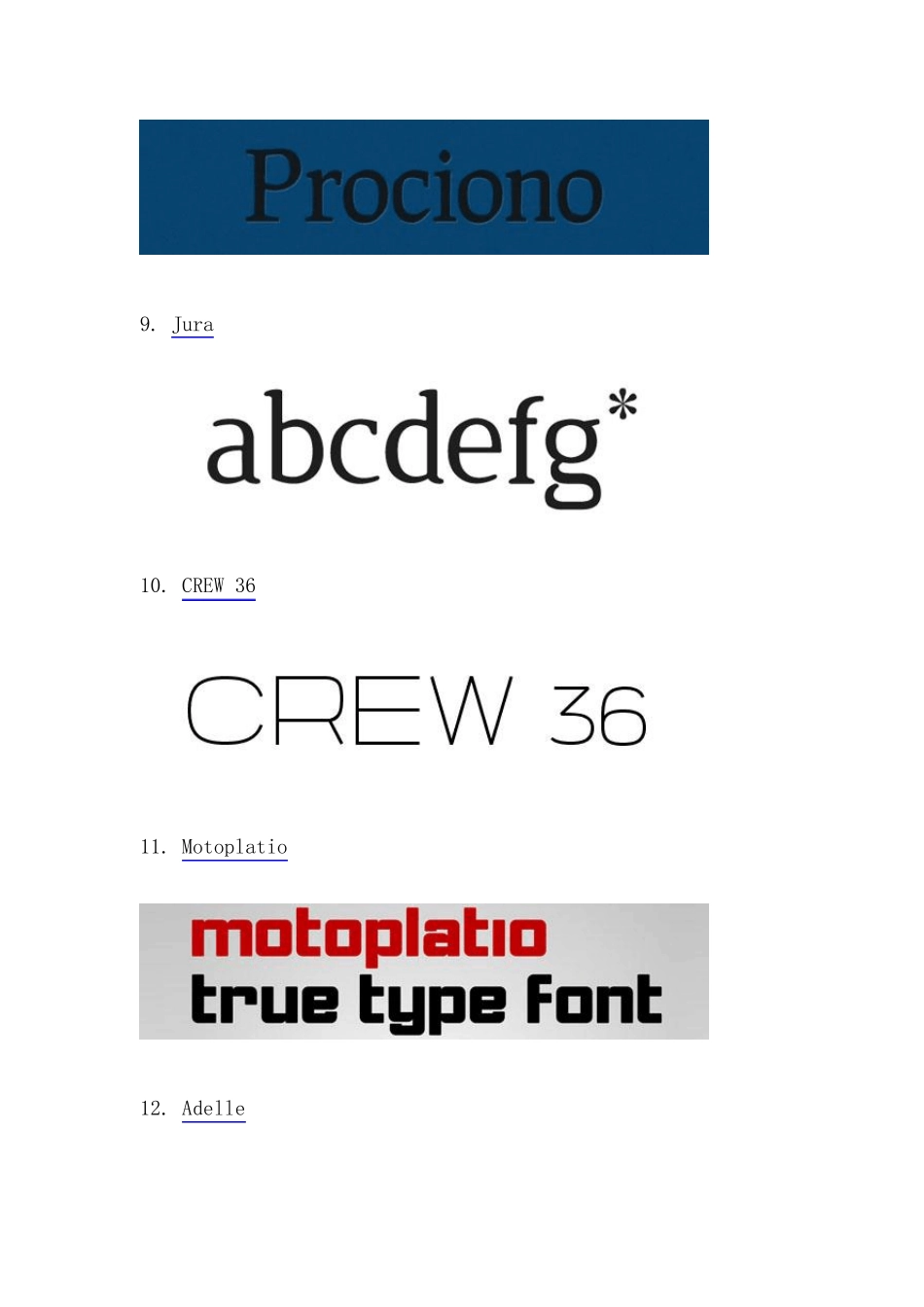 免费下载30种美观的英文字体_第3页