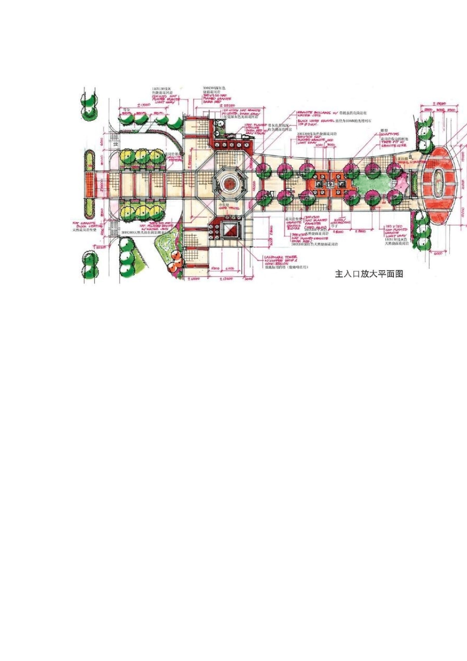 入口景观设计平面合集一_第2页